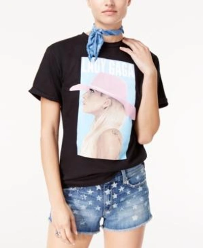 Bravado Lady Gaga Joanne Tour Juniors' Cotton Boyfriend T-shirt In