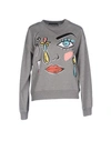 Boutique Moschino Sweatshirts In Grey