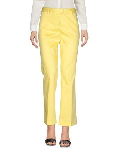 Boutique Moschino Casual Pants In Yellow