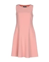 Boutique Moschino Short Dresses In Light Pink