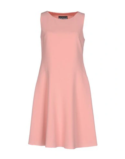 Boutique Moschino Short Dresses In Light Pink