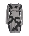 Boutique Moschino Short Dress In Grey