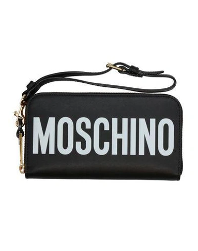Moschino Wallet In Black