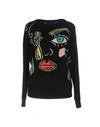 Boutique Moschino Sweaters In Black