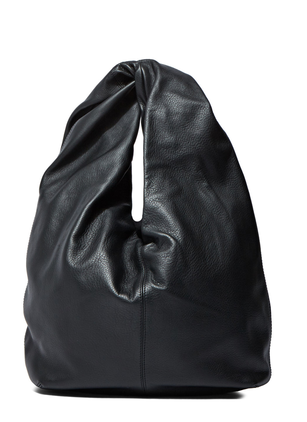 Jw Anderson Women's Twisted Leather Hobo Bag In Black | ModeSens