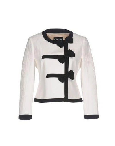 Boutique Moschino Blazer In White