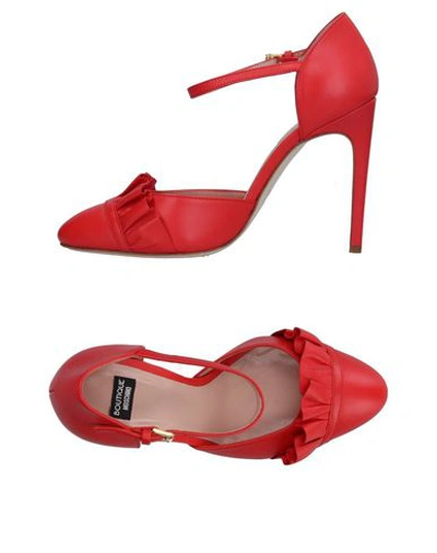 Boutique Moschino Pumps In Red