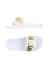 Moschino Sandals In White