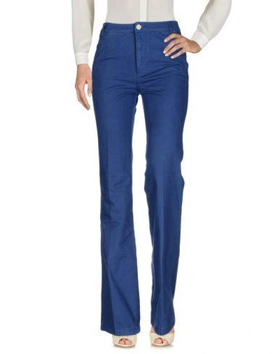 Tory Burch Casual Pants In Blue