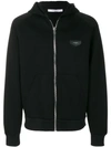 Givenchy Antigona-patch Hooded Sweatshirt In Black