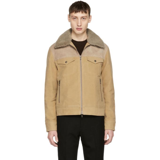 Rag & Bone Men's Matthew Jacket With Removable Shearling Trim In Camel
