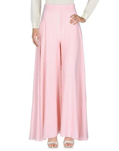 Hanita Long Skirts In Pink