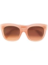 Celine Oversized Rectangle Frame Sunglasses