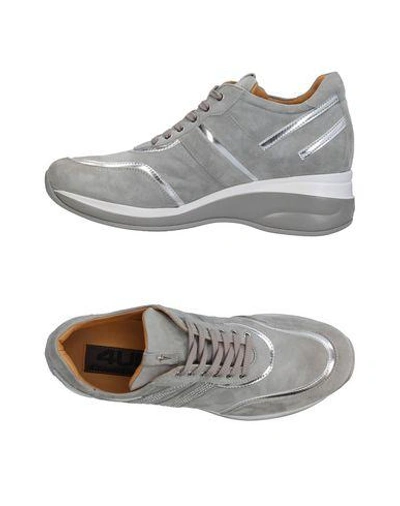 Cesare Paciotti 4us Sneakers In Light Grey