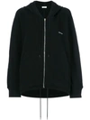 Balenciaga Cocoon Printed Stretch Cotton-blend Jersey Hoodie In Black