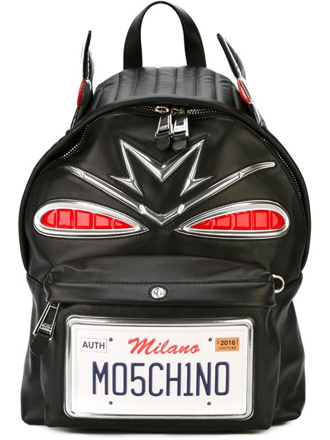 moschino backpack mens