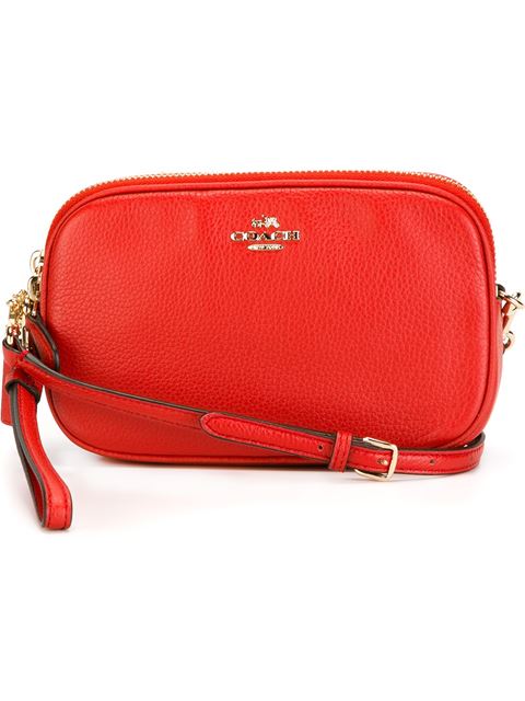 coach double zip crossbody