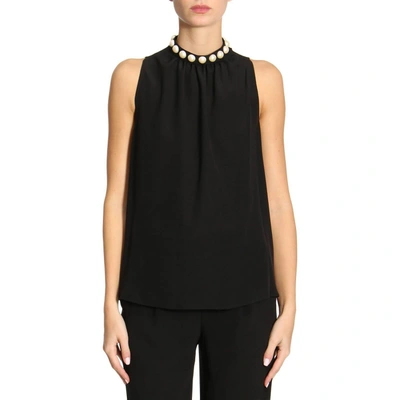 Boutique Moschino Top Top Women  In Black