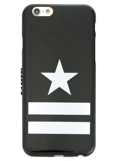 Givenchy Star And Stripe Print Iphone 6 Case In Black