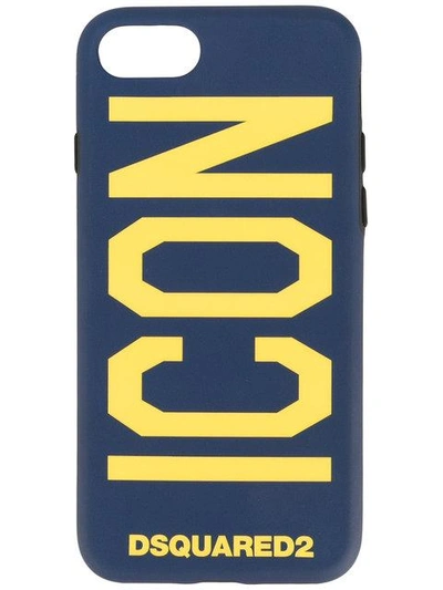 Dsquared2 Icon Iphone 7 Case - Blue