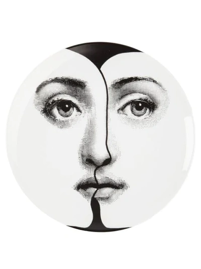 Fornasetti 印花碟 In Black