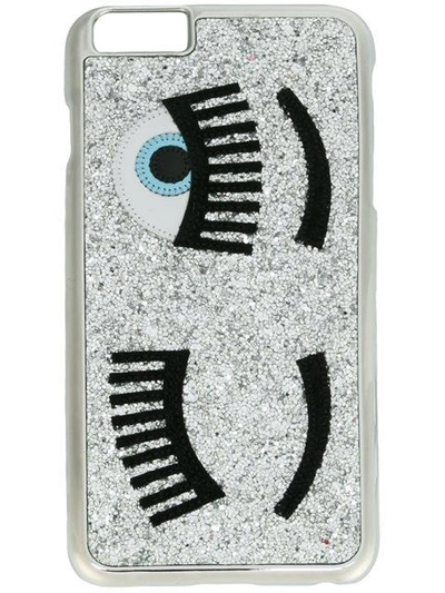 Chiara Ferragni Flirting Iphone 6 Plus Case - Metallic In Metallic