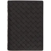 Bottega Veneta Espresso Intrecciato Nappa Cardholder In 1000 Black