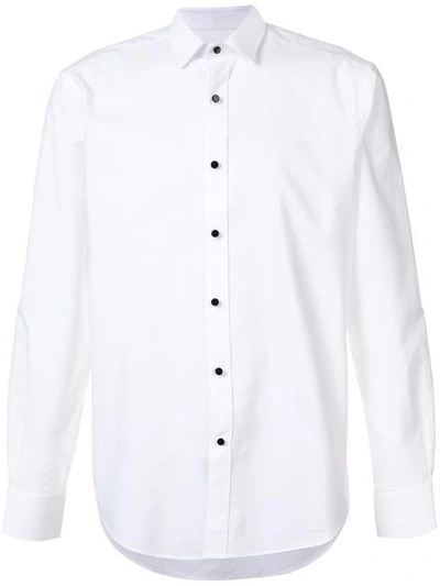 Lanvin Classic Plain Shirt In White