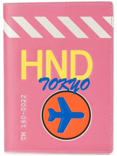 Tila March Hnd Tokyo Passport Cover In Pink