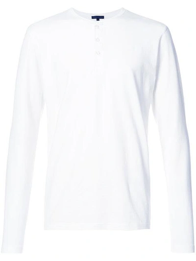 Pya Long Sleeve Henley T-shirt - White