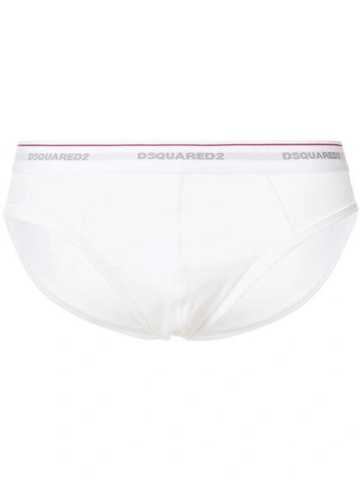 Dsquared2 Underwear Logo Waistband Briefs