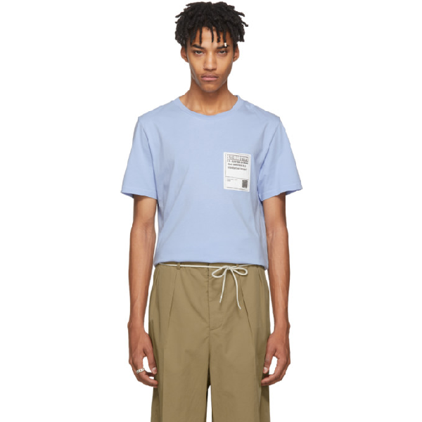 maison margiela memory of label t shirt
