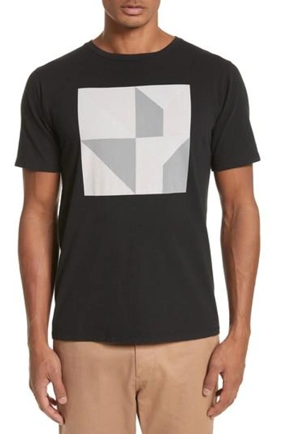 Saturdays Surf Nyc Tiles Graphic T-shirt In Black