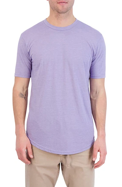 Goodlife Scallop Triblend Crewneck T-shirt In Purple Haze