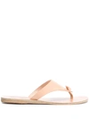 Ancient Greek Sandals Ligia Flat Sandals In Neutrals