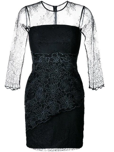 Three Floor Great Heights Mini Dress In Black