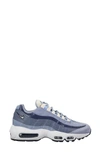 Nike Air Max 95 Running Shoe In Glacier Grey/ Muslin Carbon