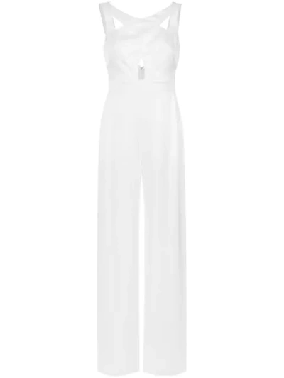 Tufi Duek Cut Out Jumpsuit In White