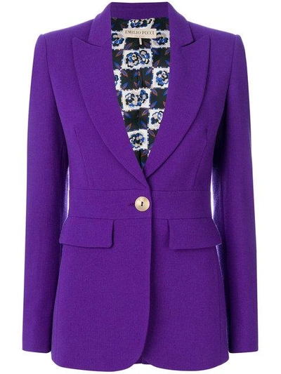 Emilio Pucci Wool-blend Blazer