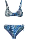 Lygia & Nanny Marcela Bikini Set In Blue