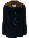 Prada Belted Fitted Jacket