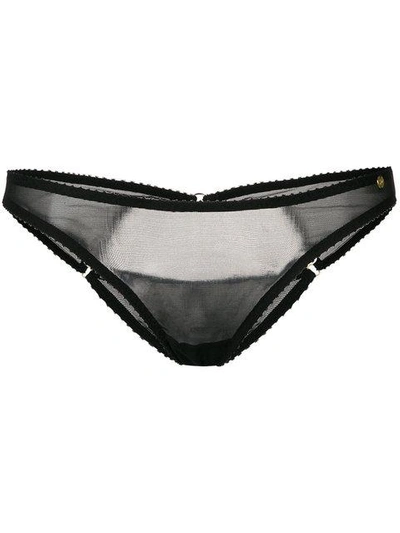 Something Wicked Eve Briefs In Black