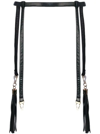 Something Wicked Nina Suspender In Black