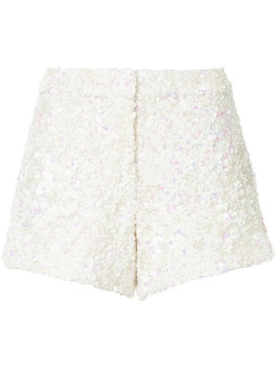 Manish Arora Two Tone Shorts - White