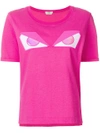 Fendi Bag Bugs T-shirt - Pink