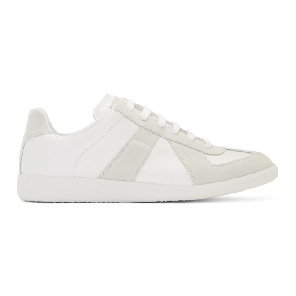 maison margiela sneakers white