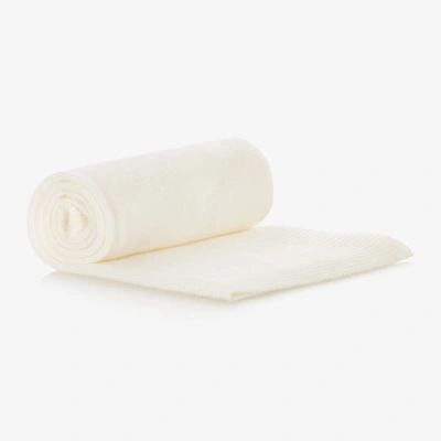 Tartine Et Chocolat Ivory Cashmere Blanket (100cm)