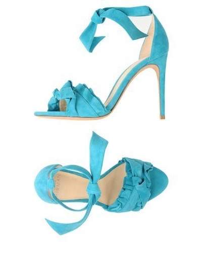 Alexandre Birman Sandals In Turquoise