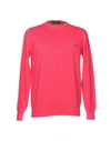 Fred Perry Sweaters In Fuchsia