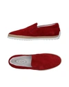 Tod's Espadrilles In Brick Red